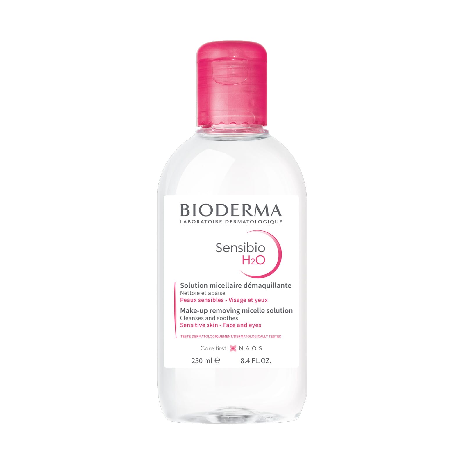 BIODERMA SENSIBIO H2O SOLUCIÓN MICELAR DESMAQUILLANTE PIEL SENSIBLE 250ml