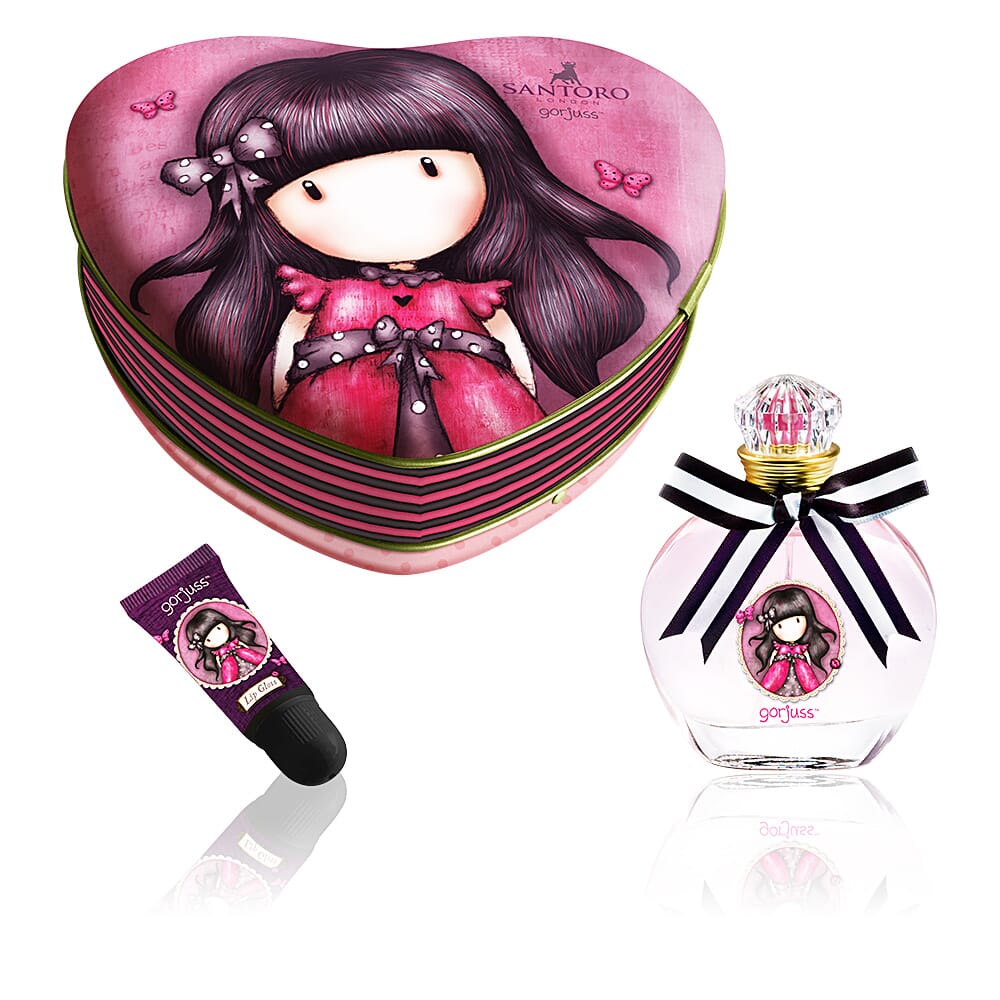 Gorjuss Ladybird Corazón De Metal Packung 3 Stück EDT 50 ml
