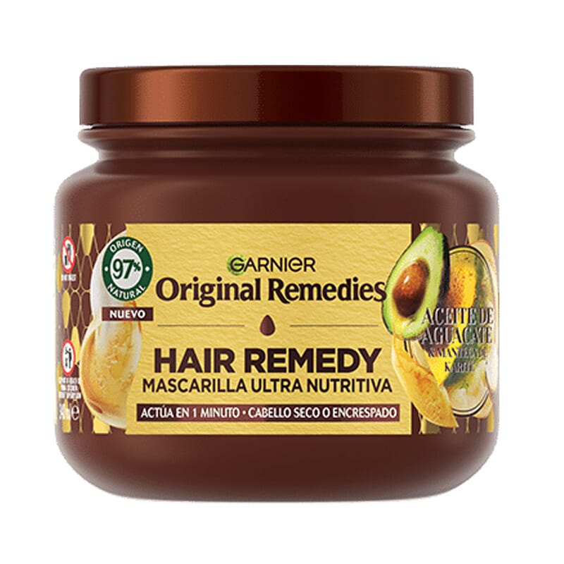 Original Remedies Aguacate y Karité Hair Remedy Mascarilla 300 ml