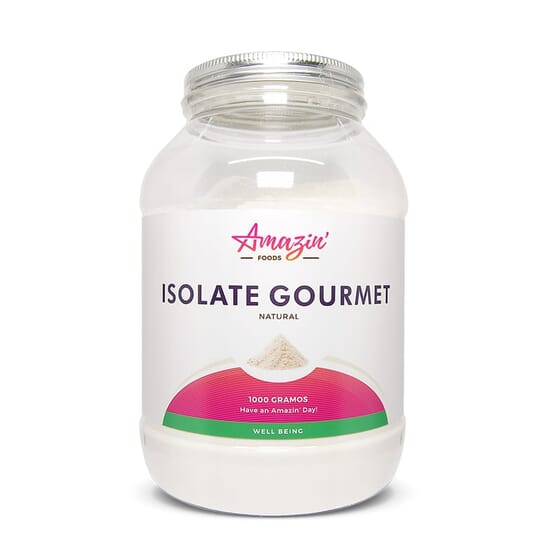 ISOLATE GOURMET GOÛT NATURE 1000g de Amazin Foods