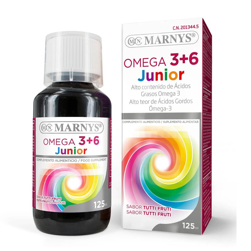 OMEGA JUNIOR 3+6 125ml