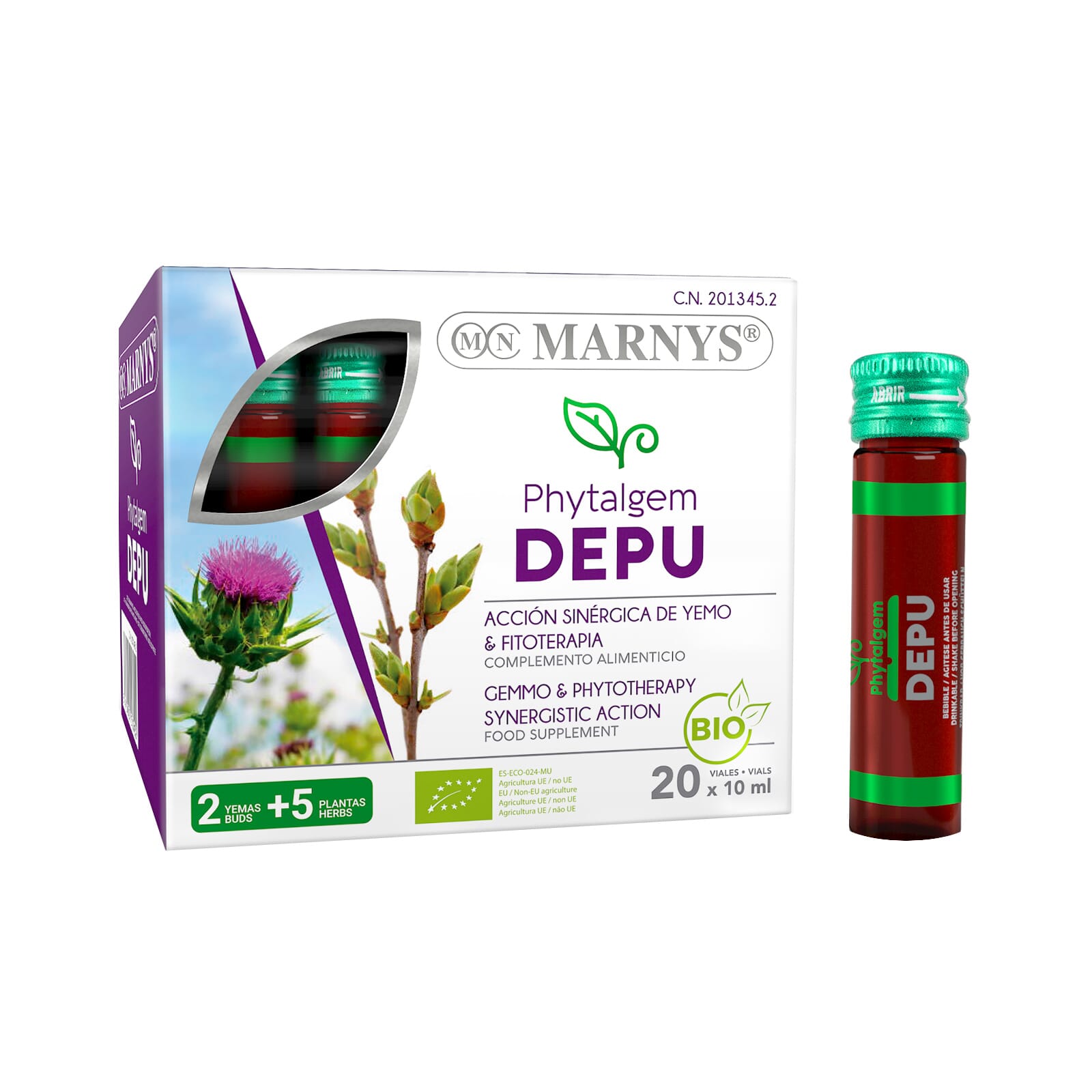 PHYTALGEM DEPU BIO 20 Viales de 10ml