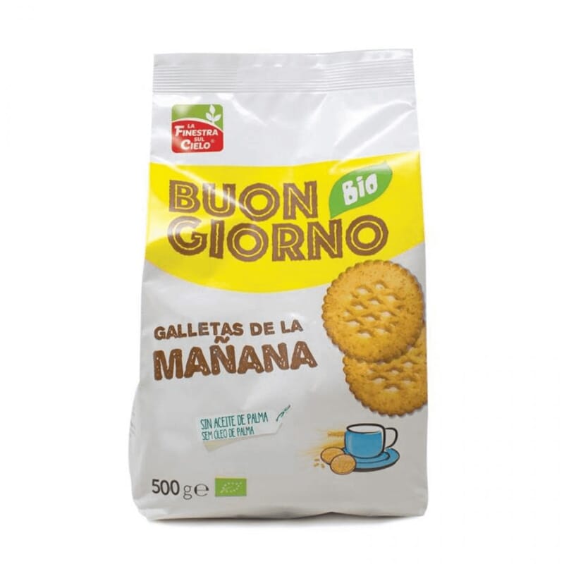 GALLETAS BUONGIORNO INTEGRALES DE TRIGO BIO 500g