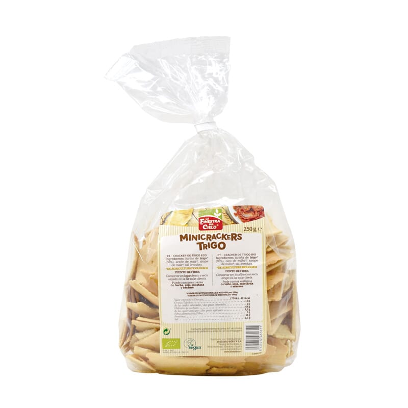 MINI CRACKERS DE TRIGO BIO 250g