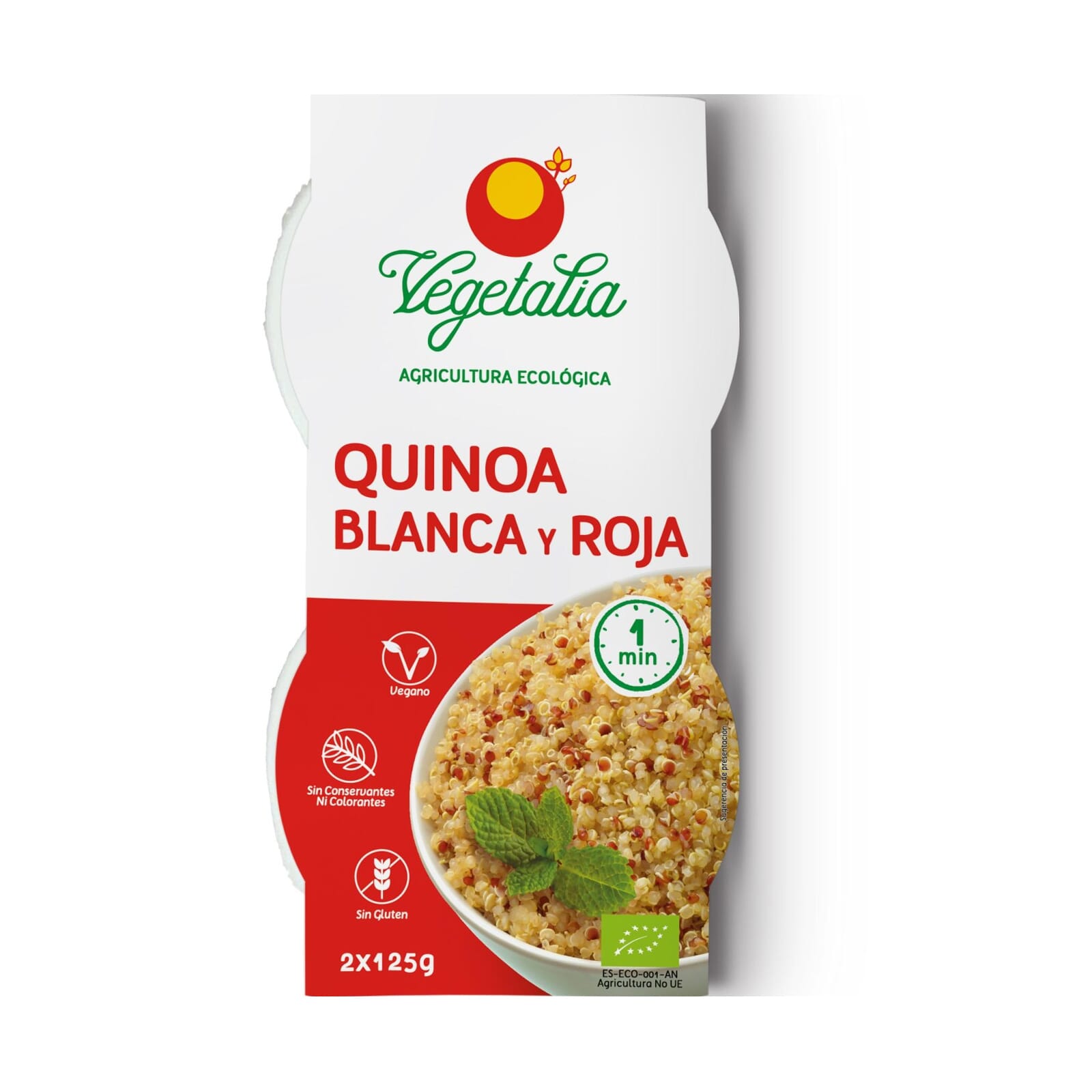 Quinoa Blanca Y Roja Bio 125g 2 Uds