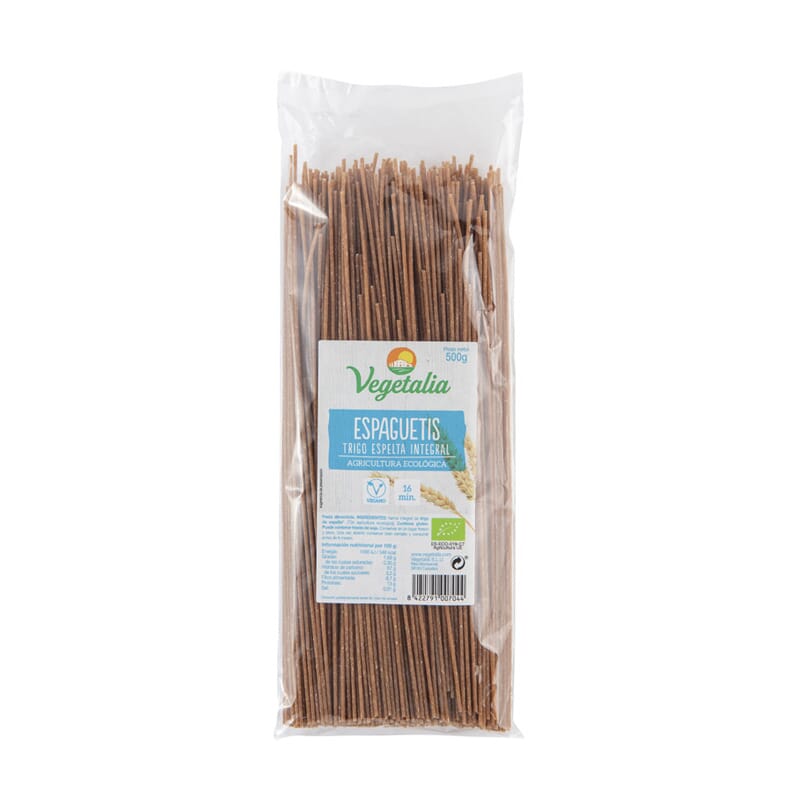 Espaguetis De Espelta Integral Bio 500g