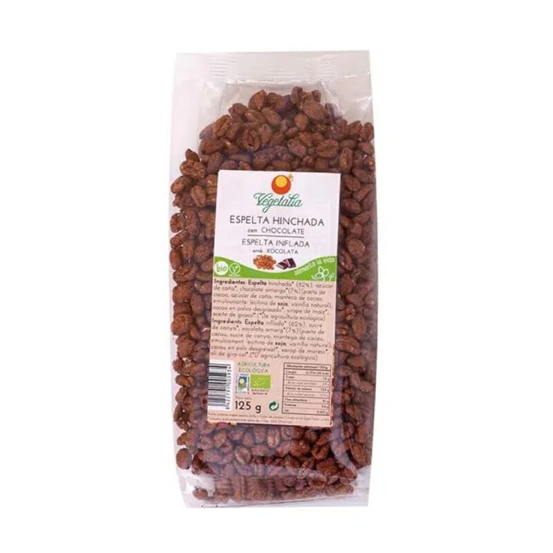 Espelta Hinchada Con Chocolate Bio 125g