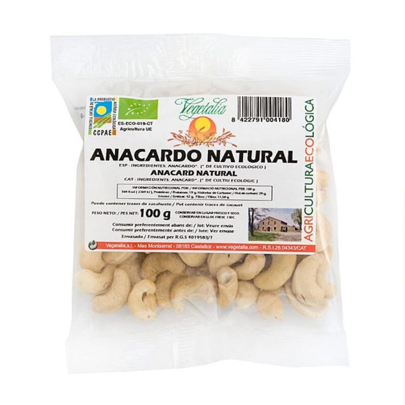 Anacardos Ecológicos 100g