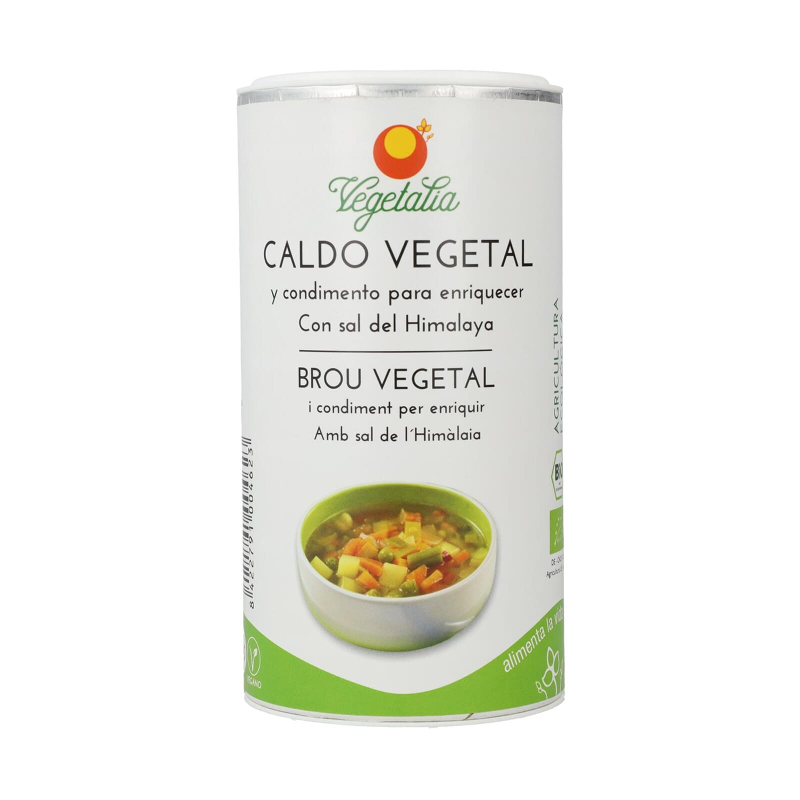Caldo Vegetal En Polvo Sin Levadura 350g