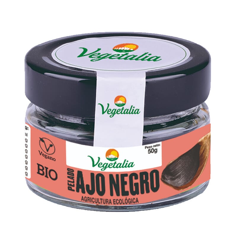 Ajo Negro Pelado Bio 50g