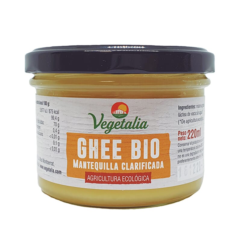 Ghee Mantequilla Clarificada Bio 220 ml
