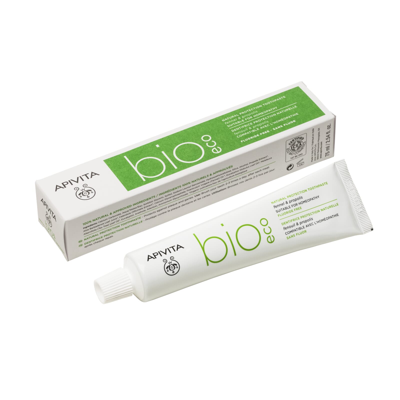 NATURAL DENTAL CARE BIO-ECO DENTÍFRICO PROTECCIÓN NATURAL 75ml