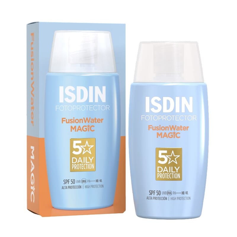 FOTOPROTECTOR ISDIN FUSION WATER MAGIC SPF50+ 50 ml