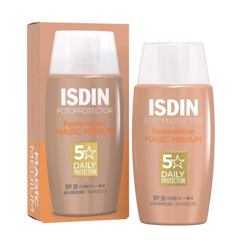 Fotoprotector Isdin Fusion Water Color Medium SPF50 50 ml