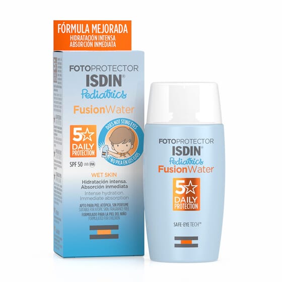 Protection Solaire Fusion Water Pediatrics SPF50 50 ml de Isdin