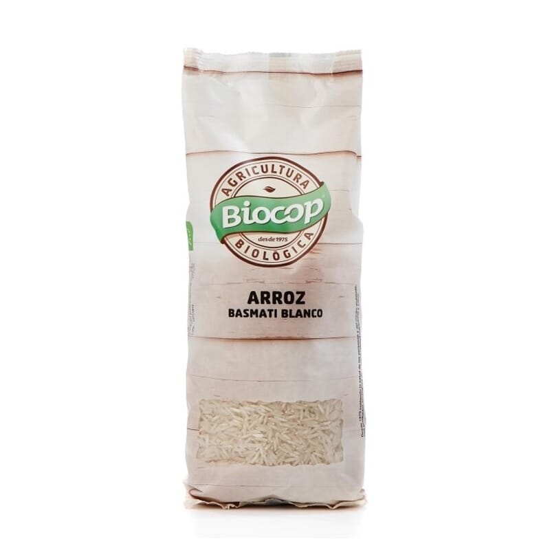 Arroz Basmati Blanco Bio 500g