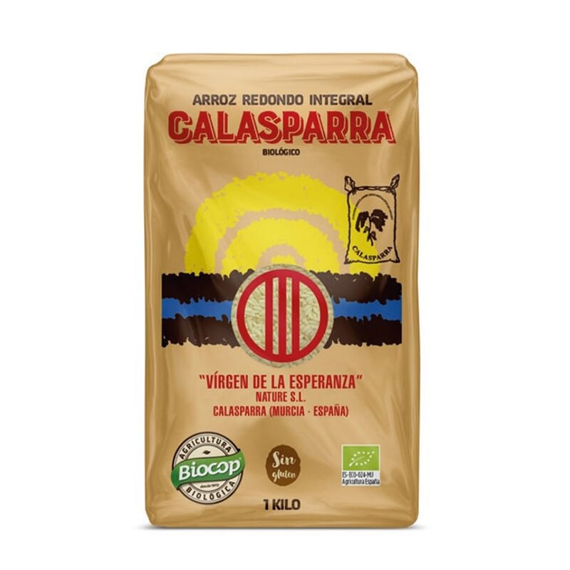 ARROZ REDONDO INTEGRAL CALASPARRA 1000g