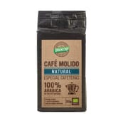 Café Moído Descafeinado 100% Arábica Bio 250g da Biocop