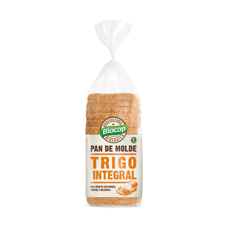 PAN DE MOLDE BLANDO TRIGO INTEGRAL 400g