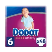 Dodot Activity T-6 48 Unités de Dodot