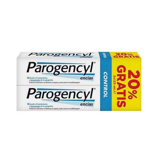 Parogencyl Encías Control Pasta Dental 125 ml 2 Uds de Parogencyl
