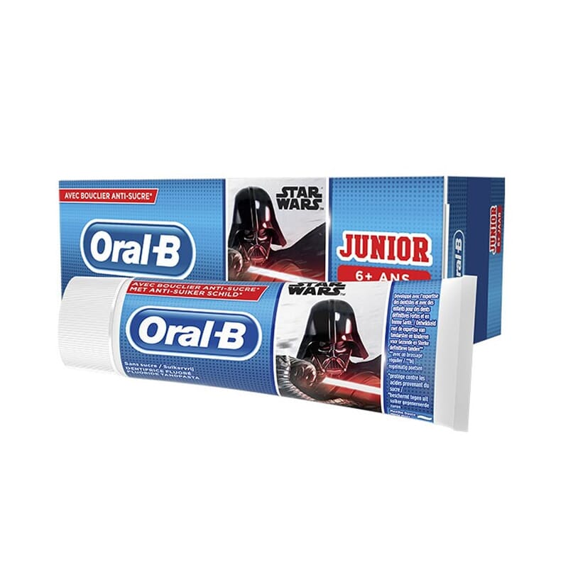Oral-B Pasta Dentífrica Con Fluor Junior Star Wars 6+ Años 75 ml