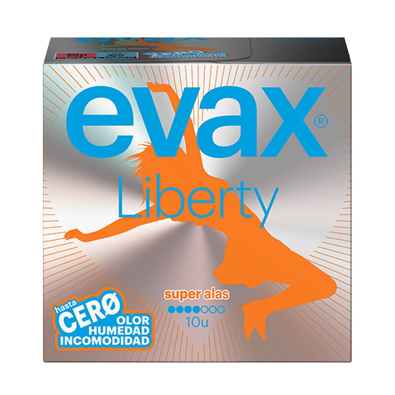 Evax Liberty Super Alas 10 Uds