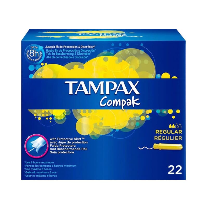 Tampax Compak Regular 22 Uds