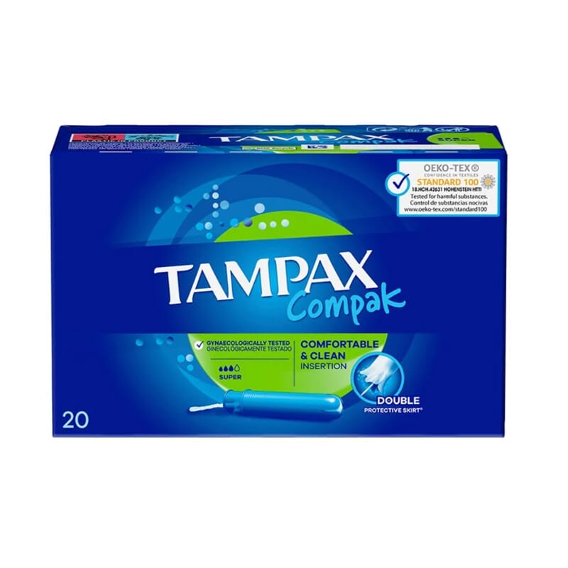 Tampax Compak Super 20 Uds