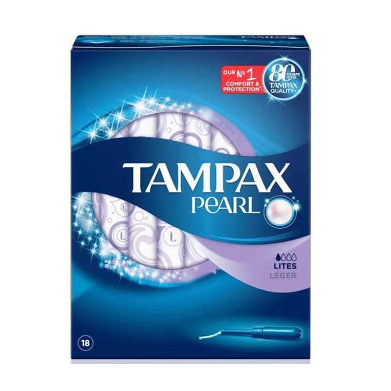 Tampax Pearl Lites 18 Ud