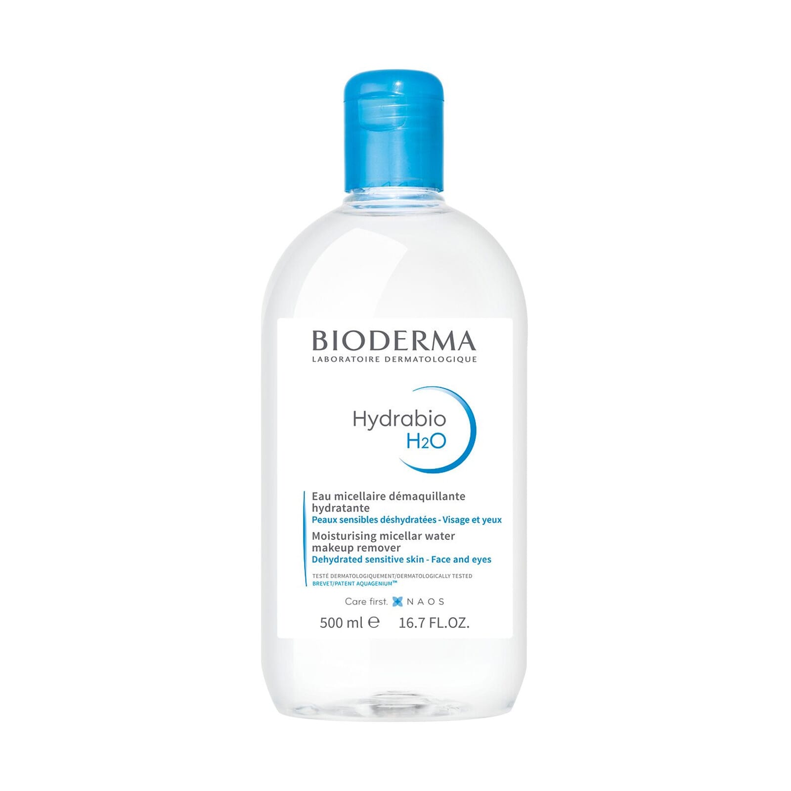 Bioderma Hydrabio H2O Soluzione Micellare Idratante Struccante 500 ml di Bioderma