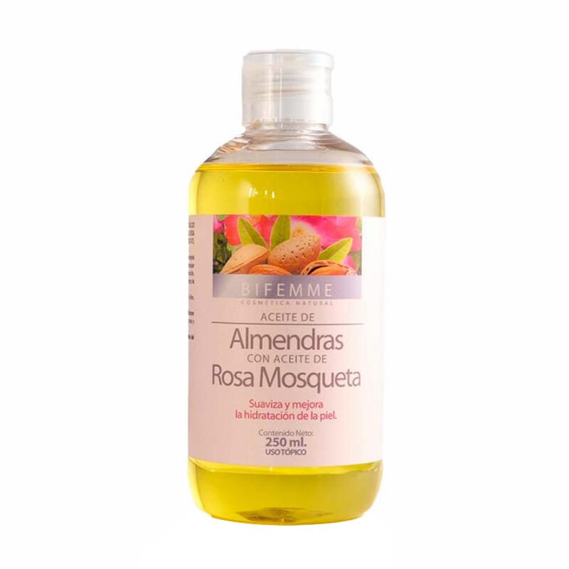 ACEITE DE ALMENDRAS CON ROSA MOSQUETA 250ml