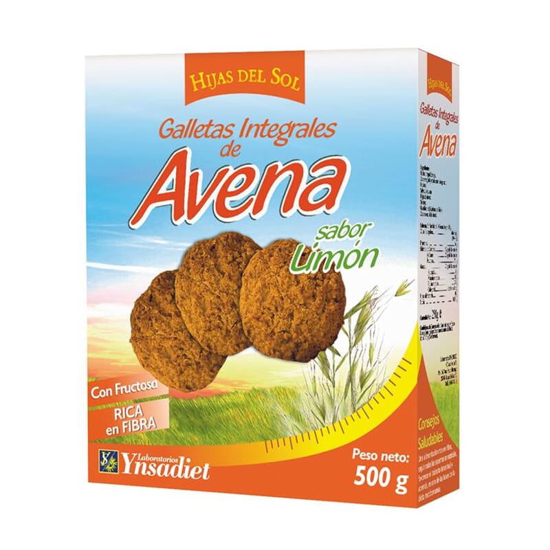 Galletas Integrales De Avena 500g