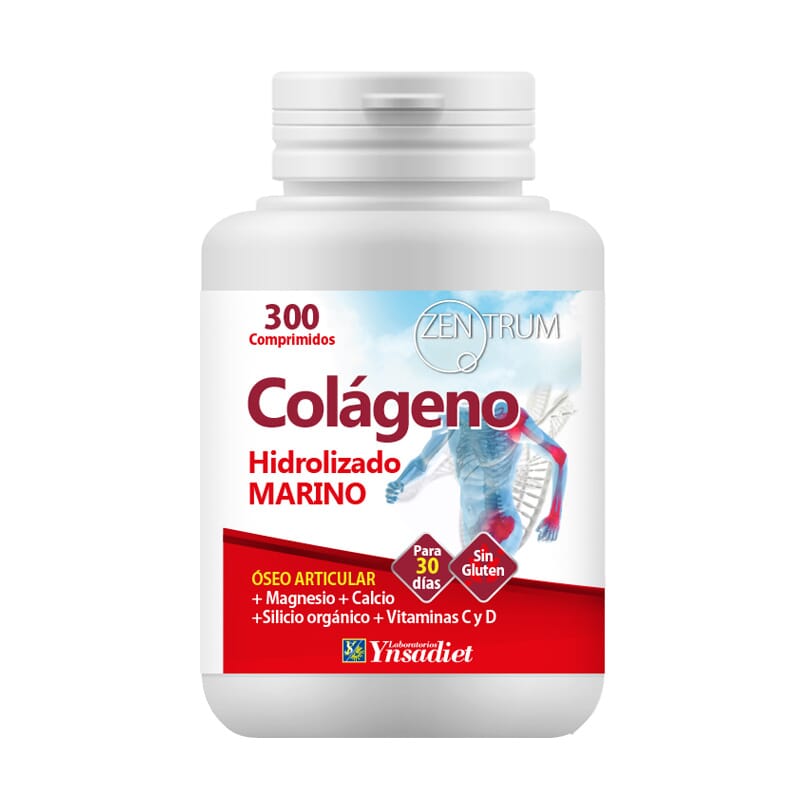  Colágeno Hidrolizado Marino Zentrum 300 Tabs