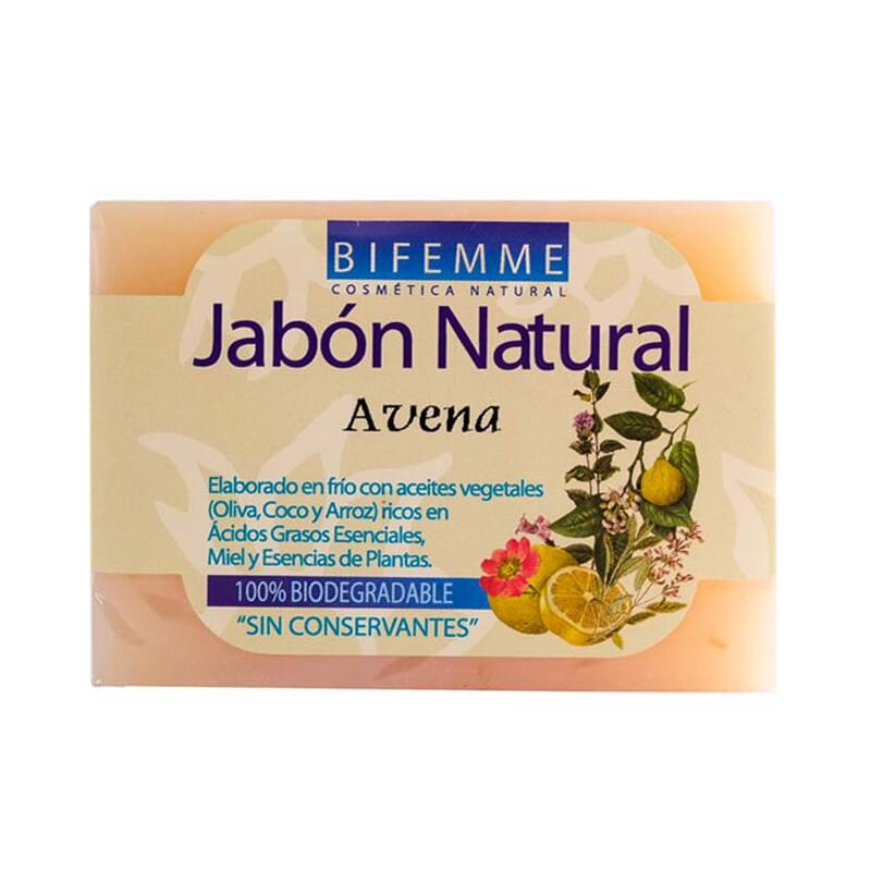 JABÓN NATURAL AVENA 100g