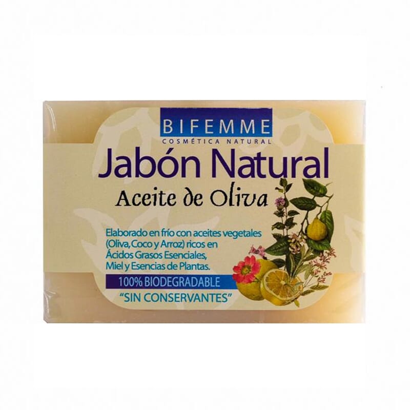 JABÓN NATURAL ACEITE DE OLIVA 100g