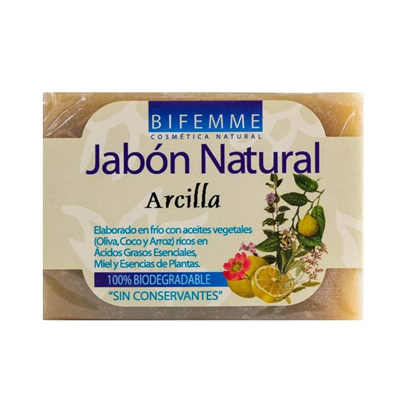 JABÓN NATURAL ARCILLA 100g