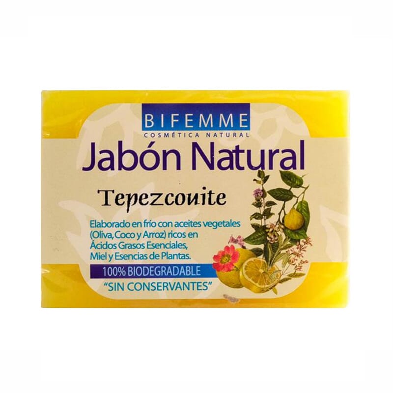 JABÓN NATURAL TEPEZCOUITE 100g