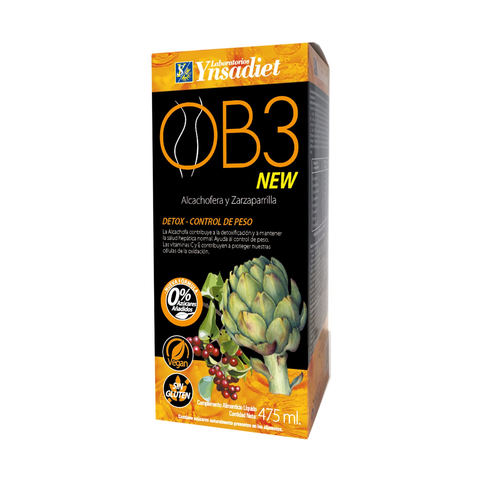 OB3 DREN JARABE 475ml