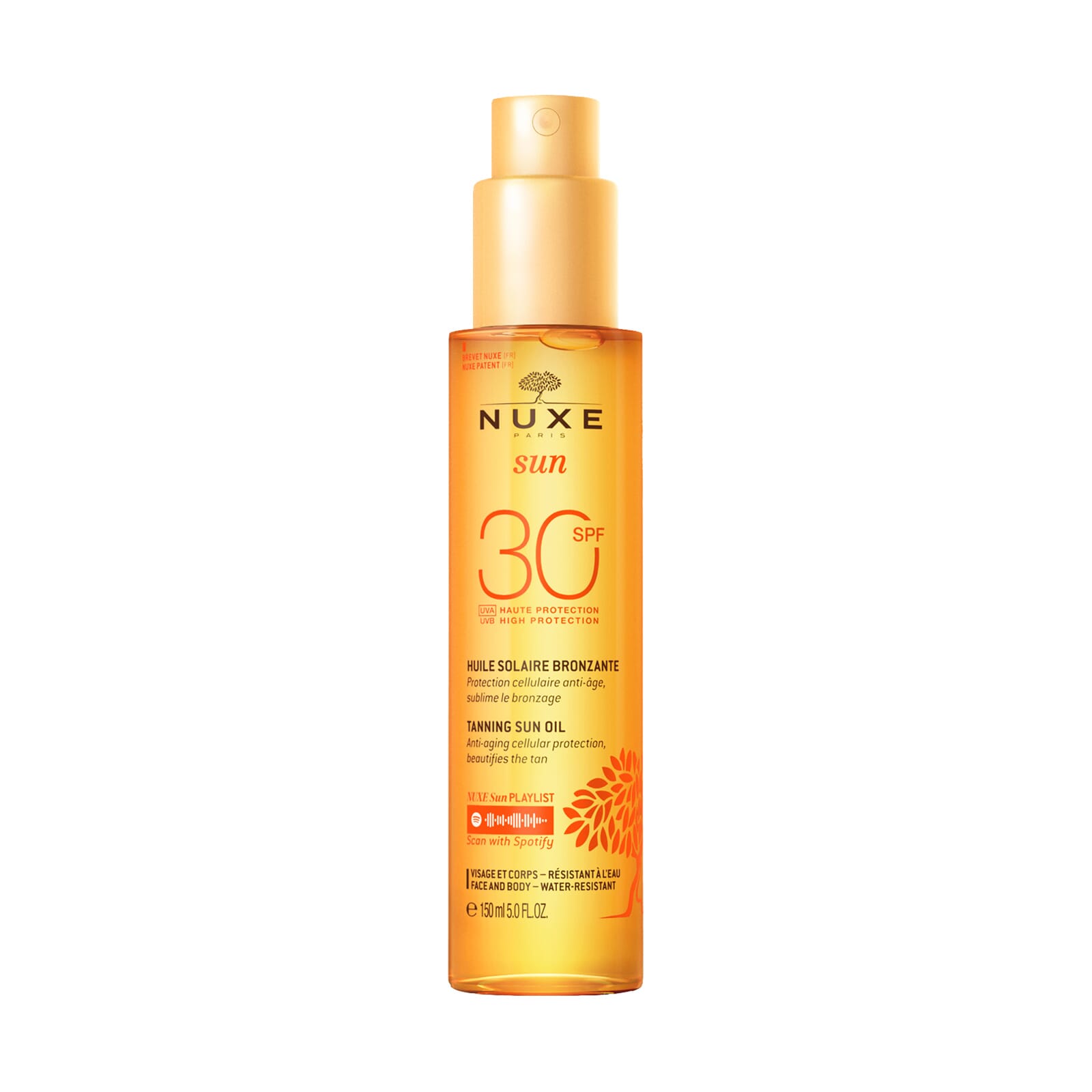 Sun Aceite Solar Bronceado Rostro Y Cuerpo SPF30 150 ml