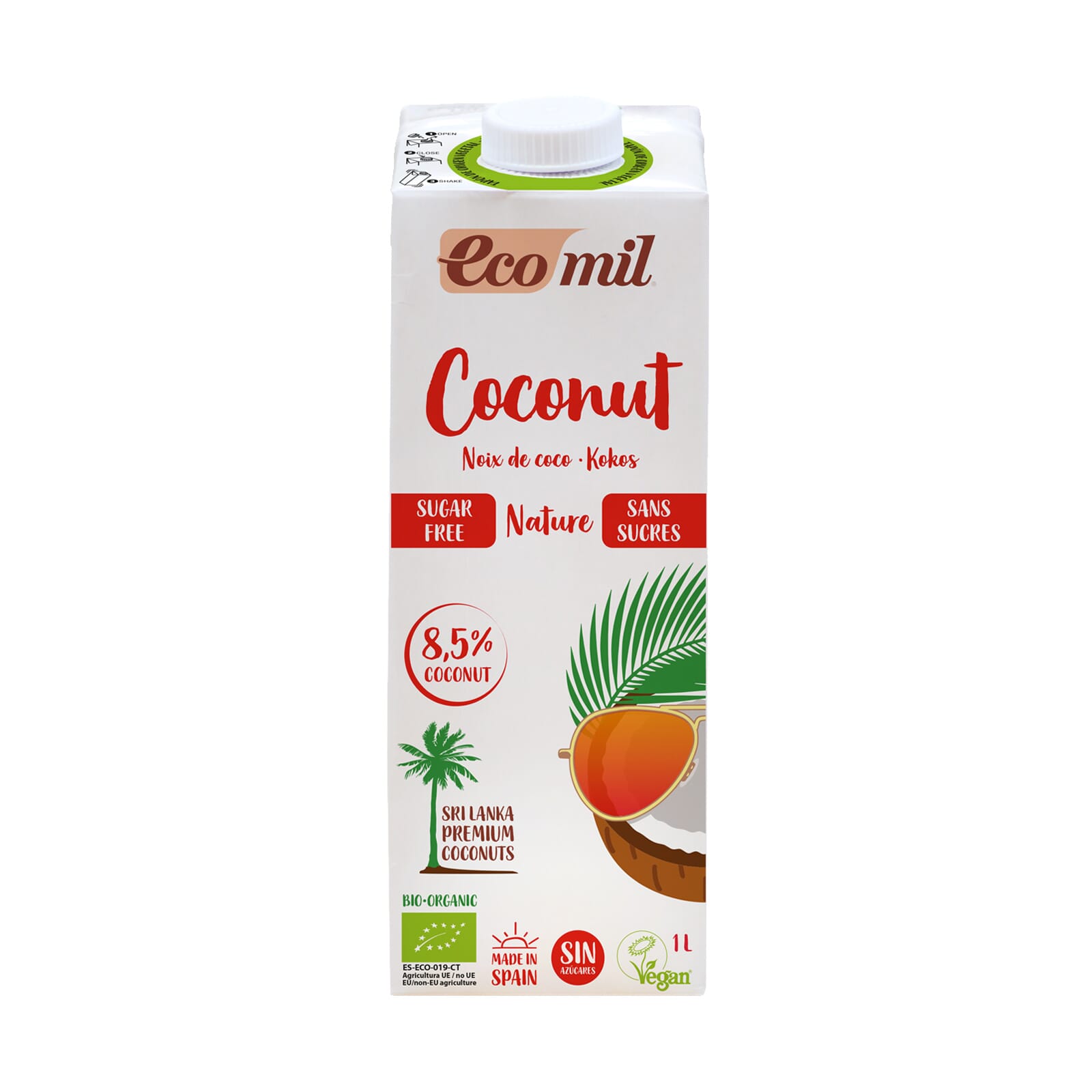 BEBIDA DE COCO NATURE BIO 1000ml