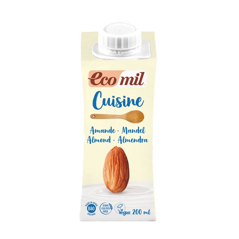 Crema De Almendra Para Cocinar Bio 200 ml