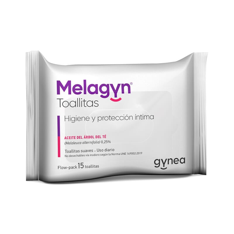 MELAGYN TOALLITAS FLOW PACK 15 Uds