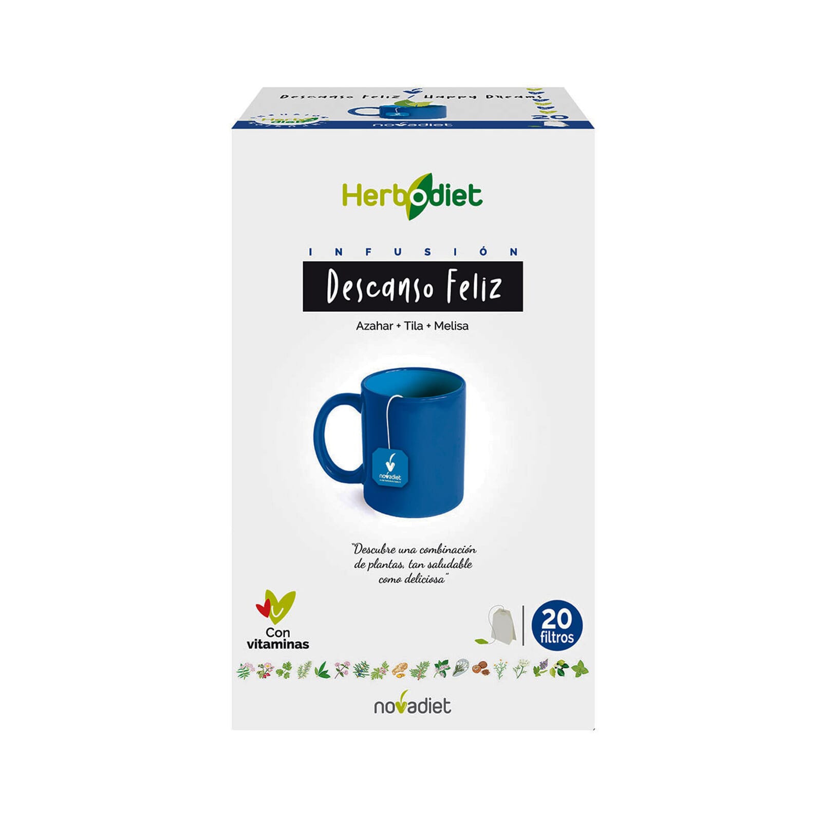 HERBODIET DESCANSO FELIZ 20 Infusiones