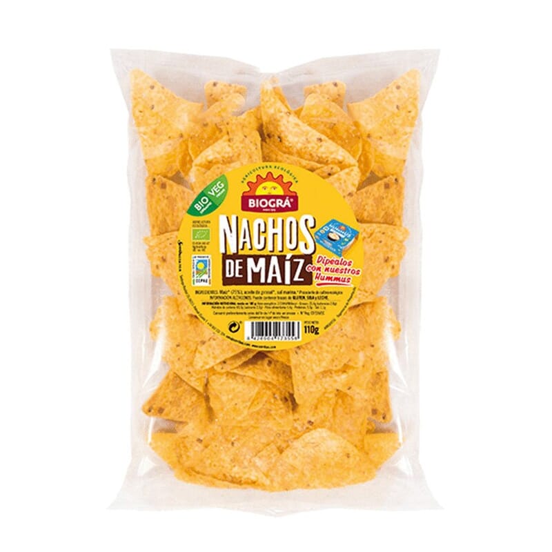 Nachos van maïs Bio 110g