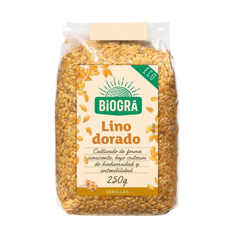 SEMILLAS DE LINO DORADO BIO 250g