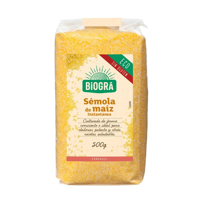 Sémola De Maíz instantánea Bio 500g