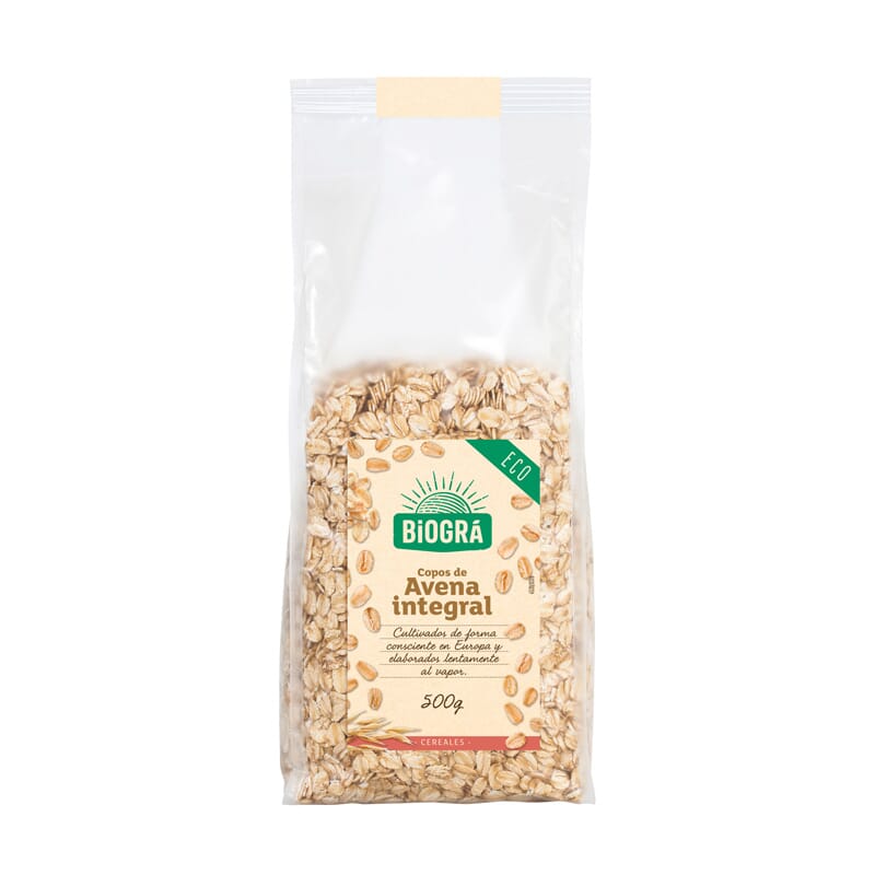 COPOS DE AVENA GRUESOS BIO 500g