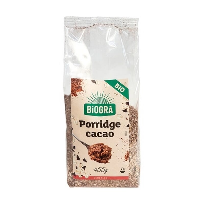 Desayuno De Avena Fibra Y Chocolate Bio Vegan 220g