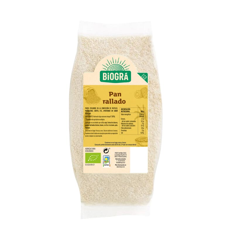 Pan Rallado Bio 250g